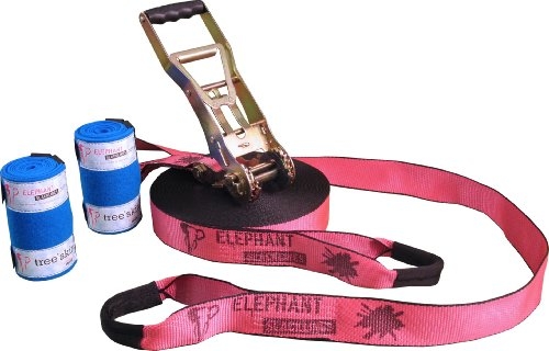 Elephant Slacklines Addict Flash’line 25m Slackline Set