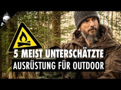 Die 5 MEIST UNTERSCHÄTZTE AUSRÜSTUNG für Outdoor und Bushcraft