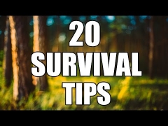 20 Tipps für das Überleben in der Wildnis!