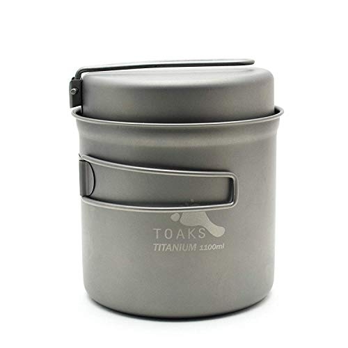 TOAKS Titan 1100ml Kochtopf mit Pfanne