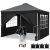 Yuebo Faltpavillon 3x3m Gartenpavillon mit 4 Seitenteilen und 4 Sandsack